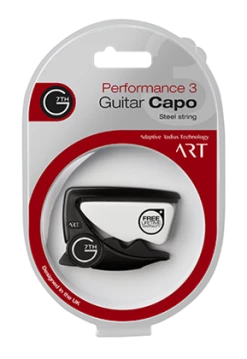 G7th Performance 3 ART Capo - Steel String Satin Black