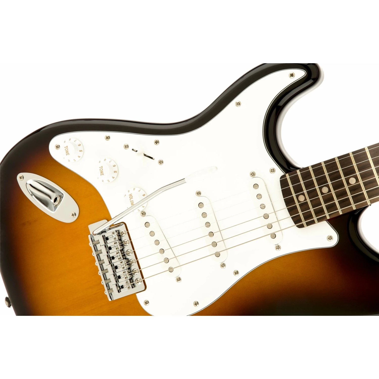 Squier Affinity Series Stratocaster Left-Handed - Brown Sunburst Electric 4 Squier Affinity Series Stratocaster Left-Handed - Brown Sunburst Electric