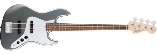 Squier Affinity Series Jazz Bass Slick Silver 1 Squier Affinity Series Jazz Bass Slick Silver
