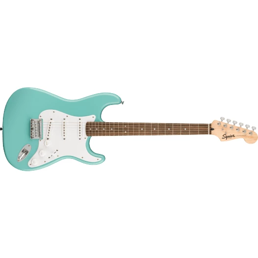 Squier Bullet Stratocaster HT - Tropical Turquoise 1 Squier Bullet Stratocaster HT - Tropical Turquoise