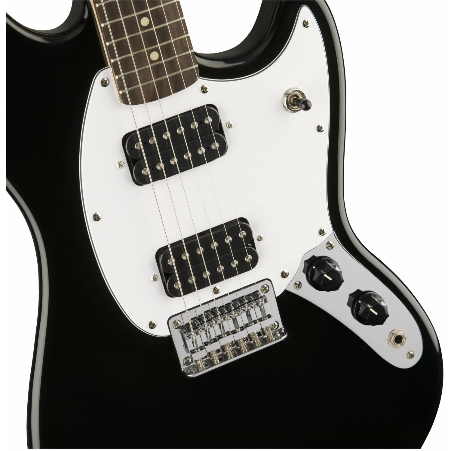 Squier Mustang HH - Black 4 Squier Mustang HH - Black