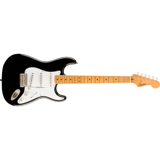 Squier Classic Vibe '50s Stratocaster Maple Fingerboard Black 1 Squier Classic Vibe '50s Stratocaster Maple Fingerboard Black