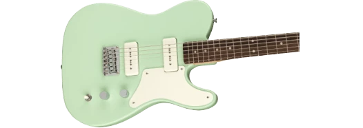 Electric Squier Paranormal Baritone Cabronita Telecaster Surf Green 3 Electric Squier Paranormal Baritone Cabronita Telecaster Surf Green
