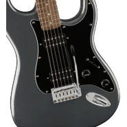 Squier Affinity Series Stratocaster HH Charcoal Frost Metallic Electric 3 Squier Affinity Series Stratocaster HH Charcoal Frost Metallic Electric