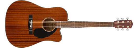 Fender CD-60SCE Acoustic/Electric Guitar - Mahogany 1 Fender CD-60SCE Acoustic/Electric Guitar - Mahogany