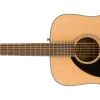 Fender CD-60S Left-Handed Dreadnought Acoustic Guitar
