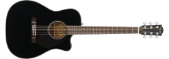 Fender CC-60SCE Concert Acoustic/Electric Guitar - Black