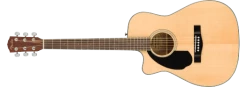 Fender CC-60SCE LH Left-Handed Acoustic/Electric Guitar