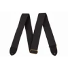 Fender Cotton/Leather Strap, Black