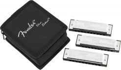 Harmonicas Fender Blues Deluxe Harmonica Set Of 3