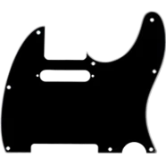 Fender Pickguard Telecaster 8-Hole Mount, Black, 3-Ply