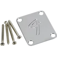 Fender 4-Bolt Vintage-Style Neck Plate F Logo