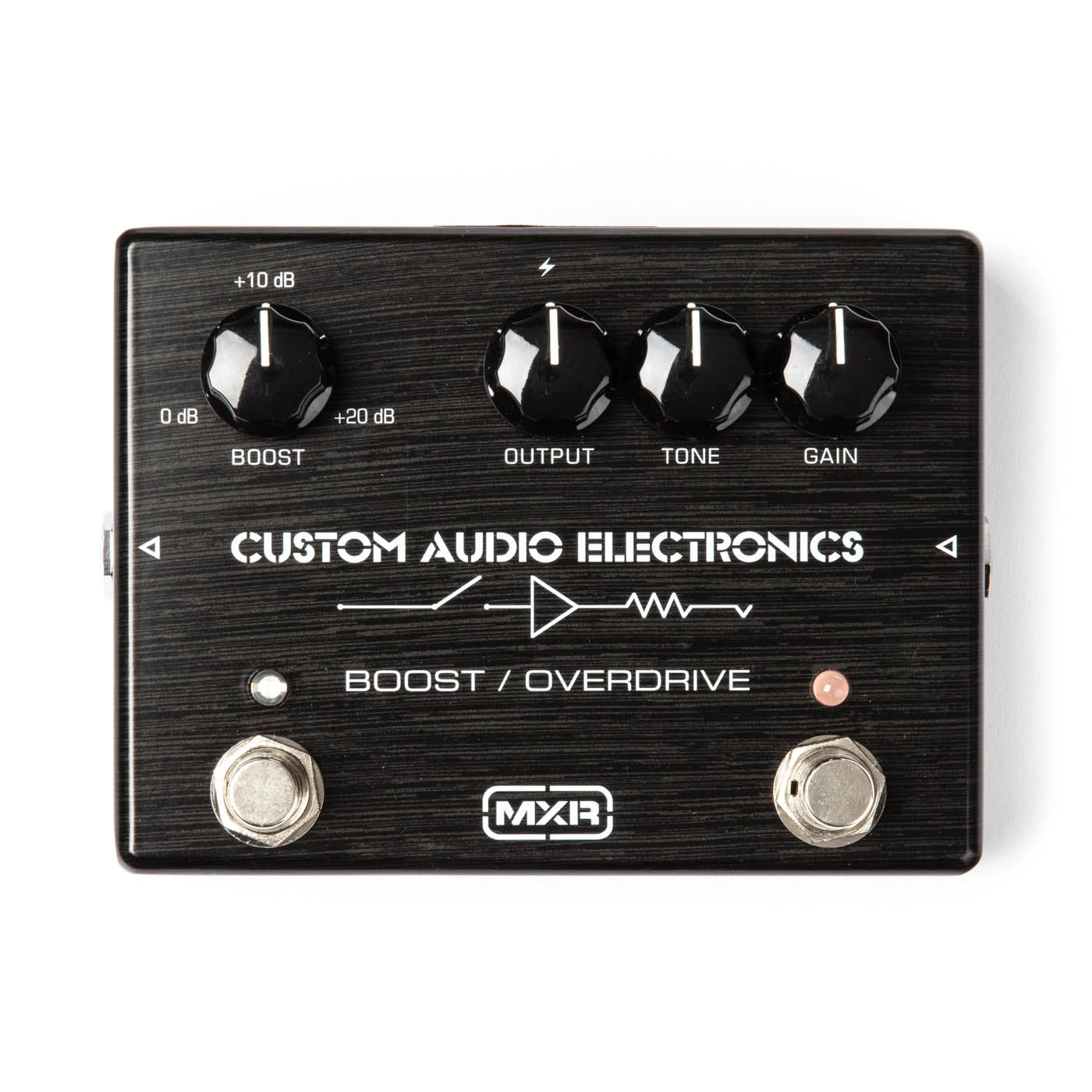 MXR Custom Audio Electronics Boost/Overdrive MC402 Pedals 1 MXR Custom Audio Electronics Boost/Overdrive MC402 Pedals