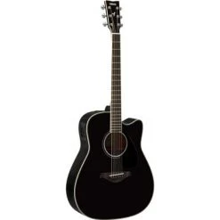 Yamaha FGX830C Acoustic/Electric Guitar W/ Cutaway - Black
