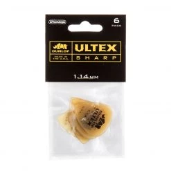 Accessories Dunlop ULTEX® SHARP PICK 1.14MM 6 Pack