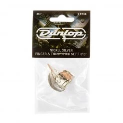 Accessories Dunlop NICKEL SILVER FINGER & THUMBPICKS .013 IN
