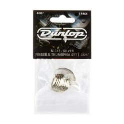 Dunlop NICKEL SILVER FINGER & THUMBPICKS .0225 IN