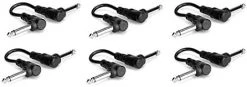Hosa CFS-606 Guitar Patch Cables 6pc