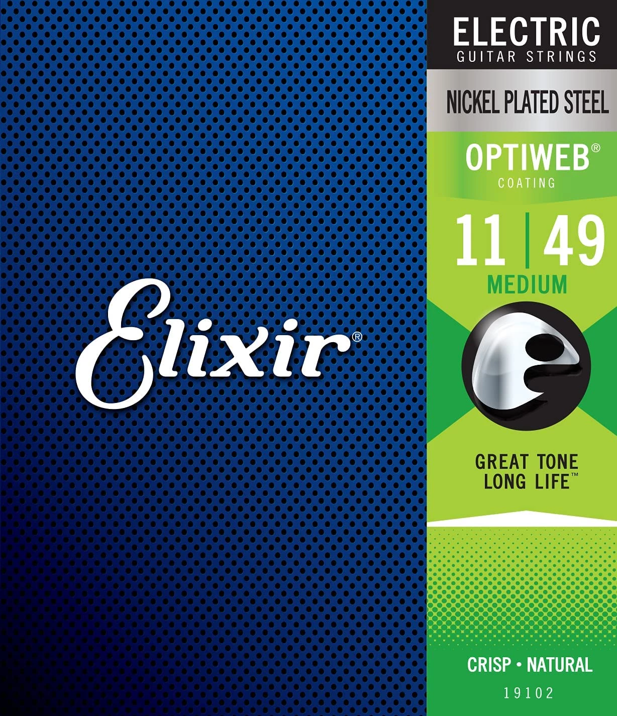 Accessories Elixir Optiweb Medium Electric Guitar Strings 11-49 1 Accessories Elixir Optiweb Medium Electric Guitar Strings 11-49