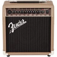 Fender Acoustasonic 15 2-Channel (Mic & Instrument) Acoustic Amplifier Acoustic Amplification
