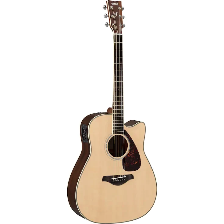Yamaha FGX830C Acoustic/Electric Guitar W/ Cutaway - Natural 1 Yamaha FGX830C Acoustic/Electric Guitar W/ Cutaway - Natural