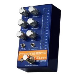 Empress Bass Compressor Blue Sparkle Pedals