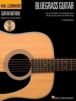Hal Leonard Accessories Bluegrass Guitar By Fred Sokolow