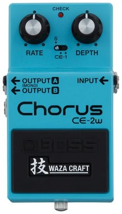 Boss CE-2W Waza Craft Chorus Pedal Pedals