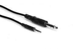 Hosa CMS-110 Stereo Interconnect 3.5mm TRS To 1/4" TRS
