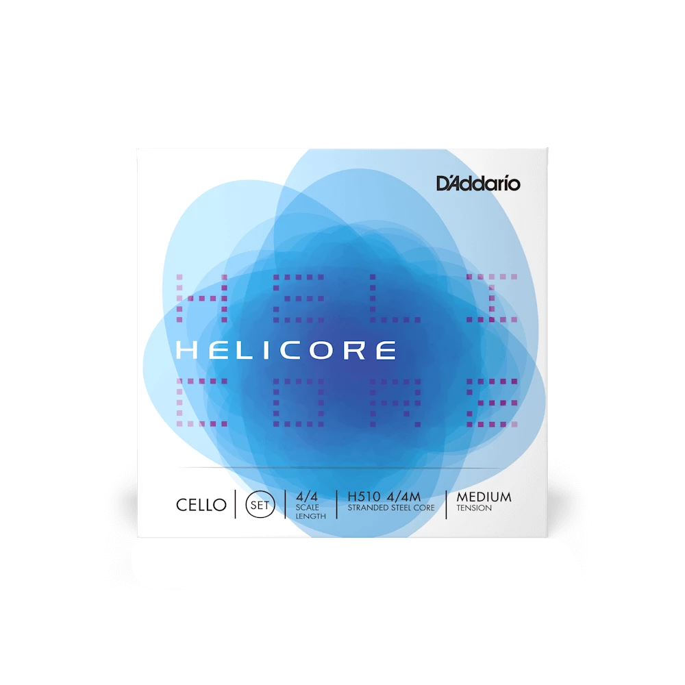 Accessories D'Addario Helicore Cello String Set - Medium Tension 1 Accessories D'Addario Helicore Cello String Set - Medium Tension