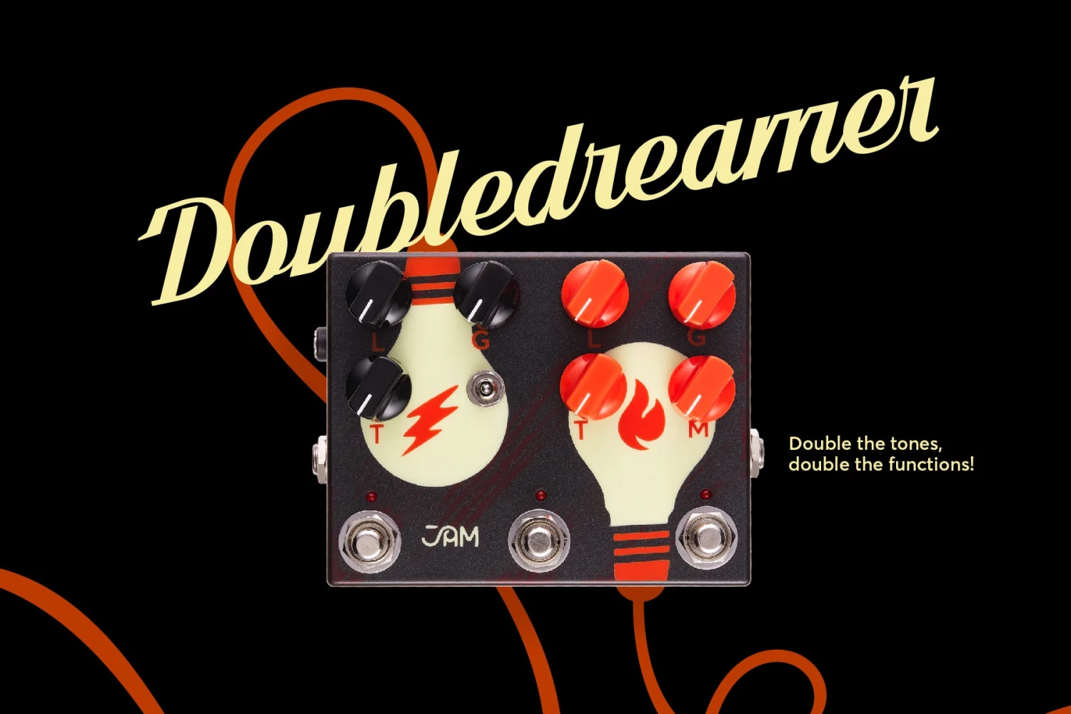 Jam Pedals Doubledreamer Dual Overdrive Accessories 1 Jam Pedals Doubledreamer Dual Overdrive Accessories