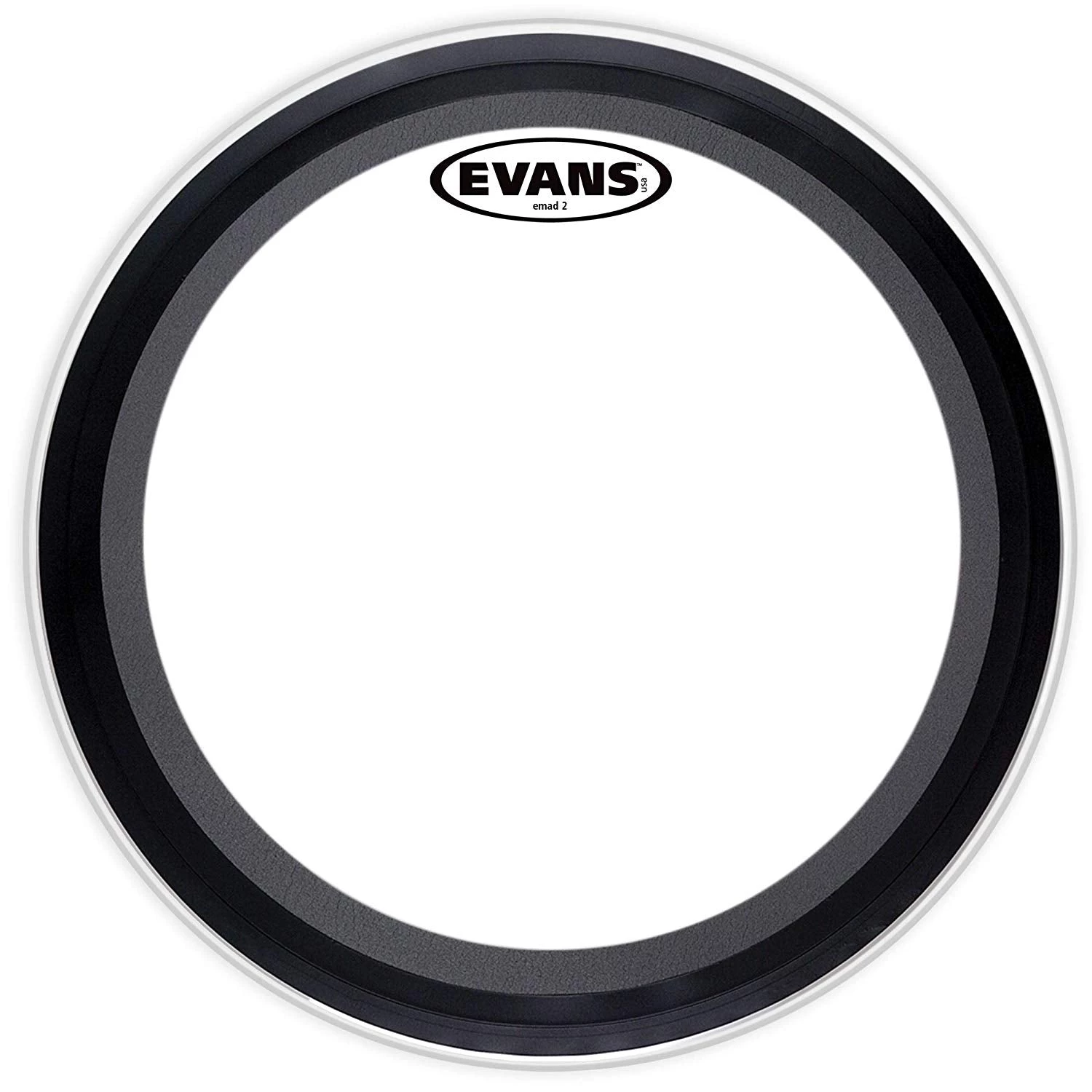 Hardware & Accessories Evans EMAD2 Clear Batter 20" Bass Drum Head 1 Hardware & Accessories Evans EMAD2 Clear Batter 20" Bass Drum Head
