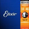 Accessories Elixir Nanoweb Nickel Plated Steel Light Electric Guitar Strings 10-46