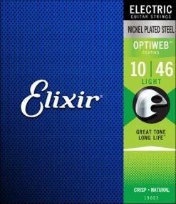 Accessories Elixir Optiweb Light Electric Guitar Strings 10-46