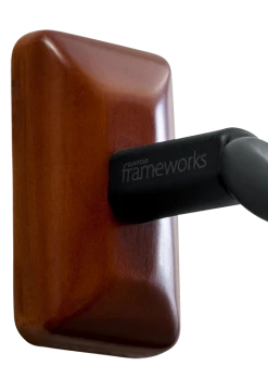 Gator Frameworks Wall Mount Guitar Hanger - Mahogany