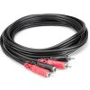 Hosa CRA-203 Stereo Interconnect Dual RCA To Same 3m