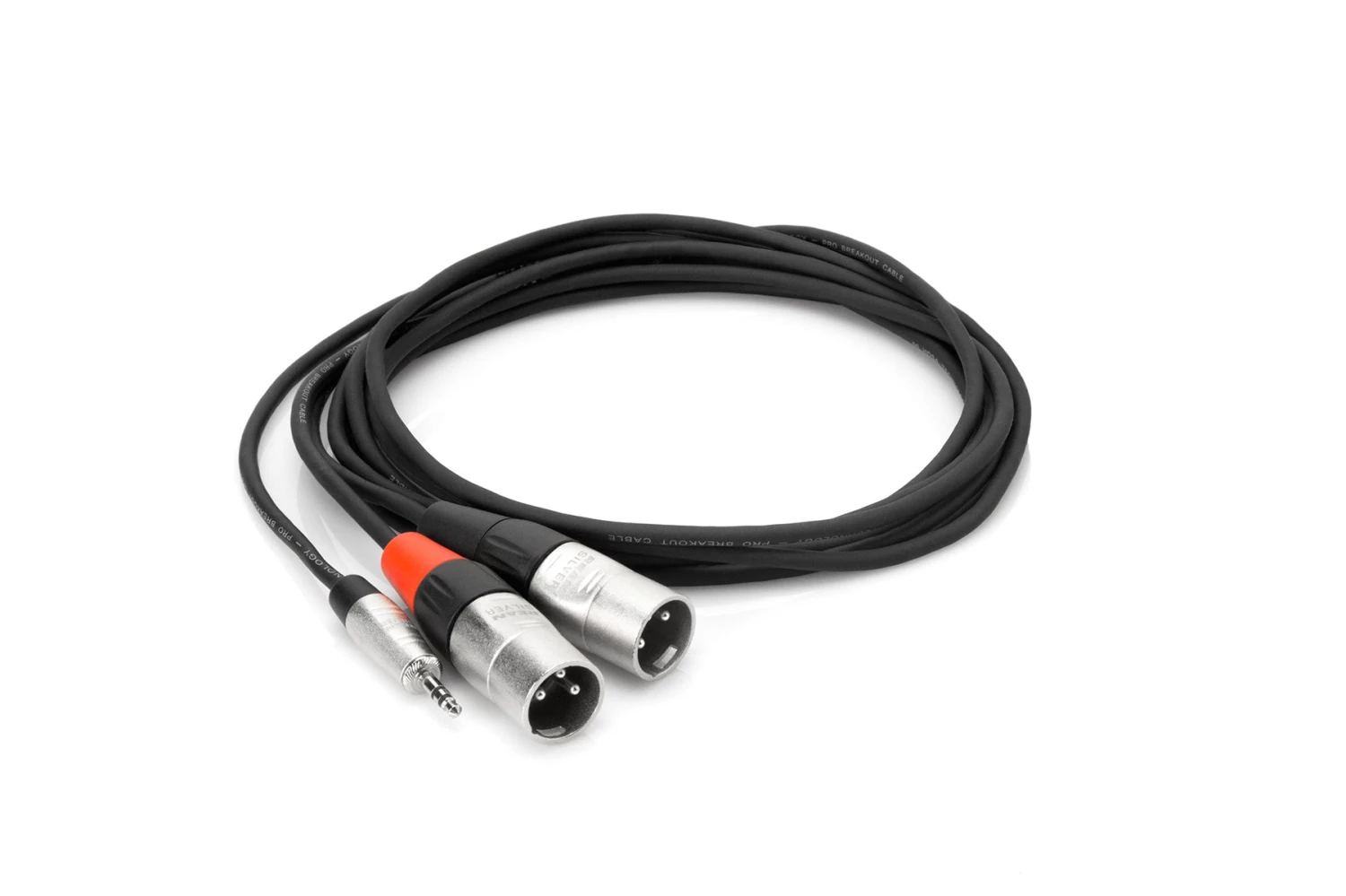 Hosa HMX-010Y Pro Stereo Breakout 3.5mm TRS To Dual XLR3M 10 Ft. Other 2 Hosa HMX-010Y Pro Stereo Breakout 3.5mm TRS To Dual XLR3M 10 Ft. Other