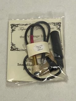 K&K Pure Mini W/ Vintage Jack (Synthetic Ivory) Accessories