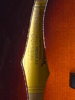 Mandolins Eastman MD505 Classic Sunburst SN:N2102410 10 Mandolins Eastman MD505 Classic Sunburst SN:N2102410