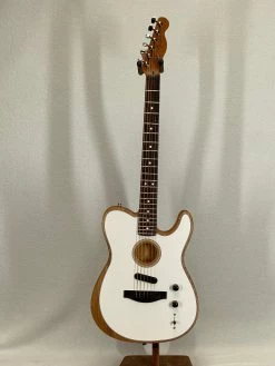 Acoustic Fender Acoustasonic Player Telecaster Arctic White