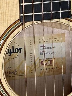 Taylor GT611e LTD SN:1201212032 Acoustic