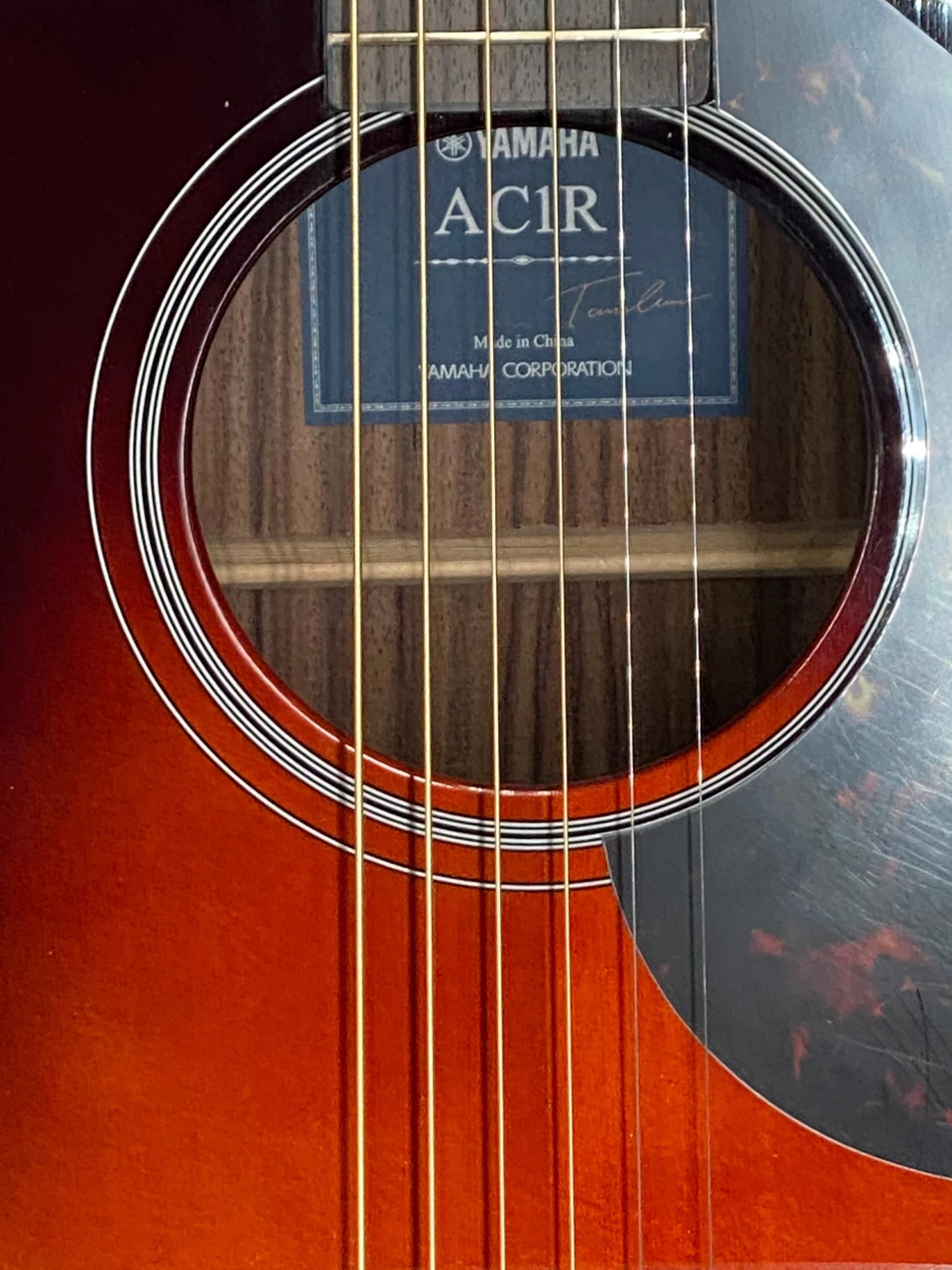 Acoustic Yamaha AC1R Tobacco Brown Sunburst SN:IHJ030162 4 Acoustic Yamaha AC1R Tobacco Brown Sunburst SN:IHJ030162