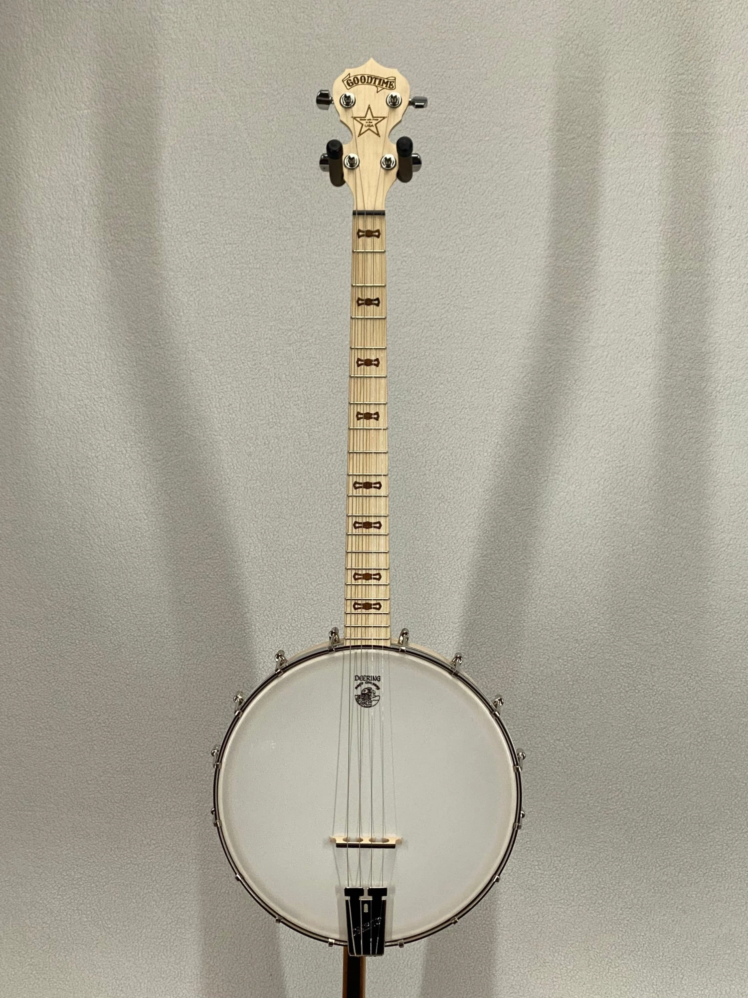 Deering GOODTIME 19-FRET TENOR BANJO Banjos 1 Deering GOODTIME 19-FRET TENOR BANJO Banjos