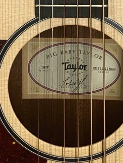 Acoustic Taylor BBT Left Handed SN:2211241522