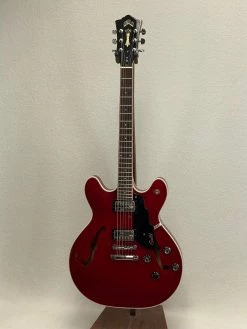 Electric Used 2001 Guild Starfire IV Cherry Red