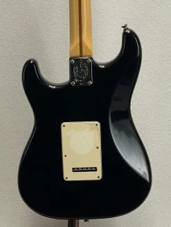 Used 2003 Fender American Standard Stratocaster Black HSS 12 Used 2003 Fender American Standard Stratocaster Black HSS