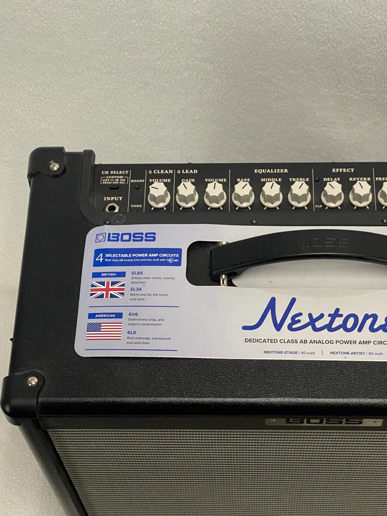 Electric Guitar Amps Used Boss Nextone Stage 40W 1x12" Digital Combo Guitar Amplifier 2 Electric Guitar Amps Used Boss Nextone Stage 40W 1x12" Digital Combo Guitar Amplifier