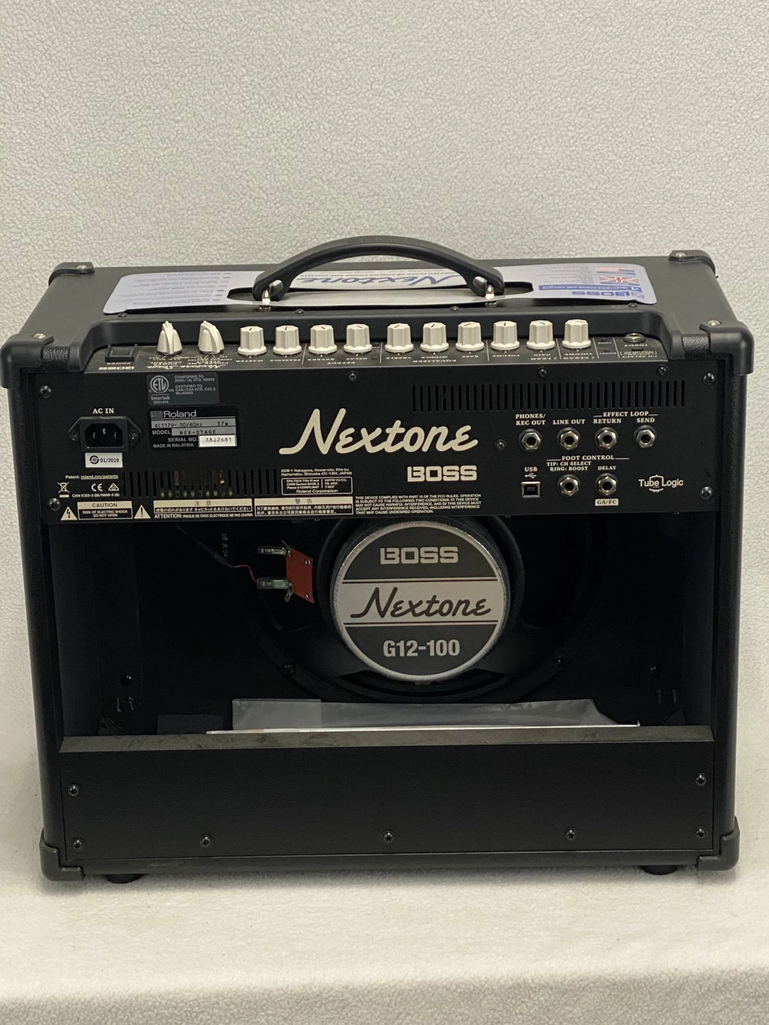 Electric Guitar Amps Used Boss Nextone Stage 40W 1x12" Digital Combo Guitar Amplifier 4 Electric Guitar Amps Used Boss Nextone Stage 40W 1x12" Digital Combo Guitar Amplifier