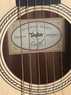 Acoustic Taylor Academy 10 SN:2203152517