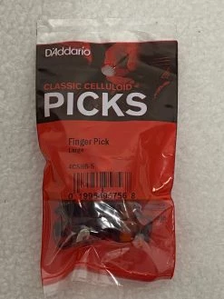 D'addario Finger Picks Large Size 5-Pack